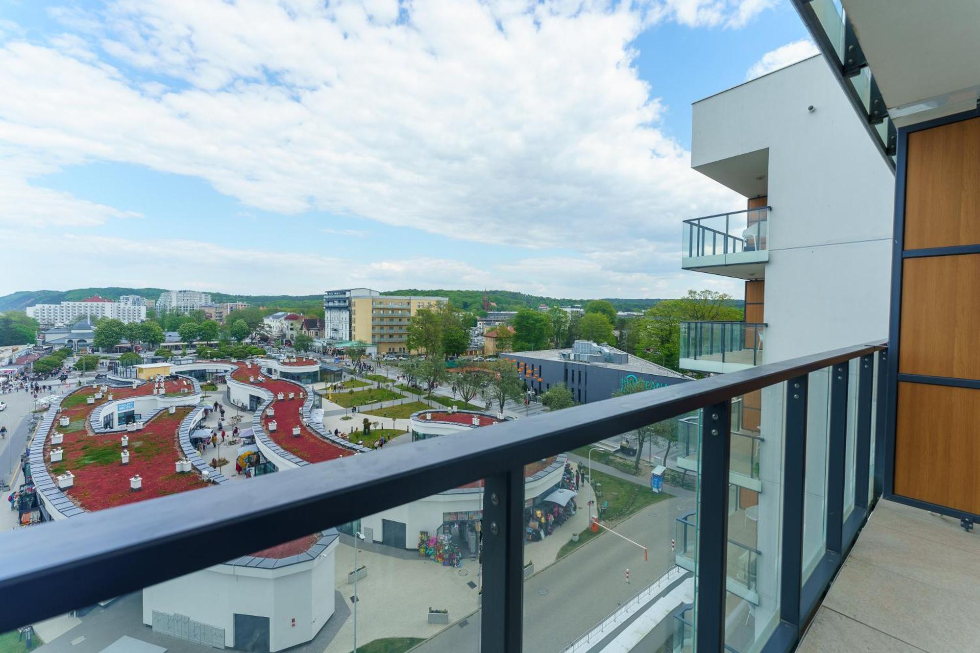 Aquamarina Prima Deluxe Studios With Sea View By Noclegi Renters Мендзыздрое Экстерьер фото