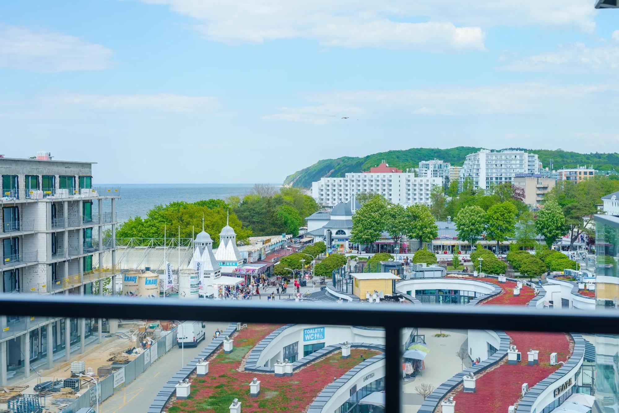 Aquamarina Prima Deluxe Studios With Sea View By Noclegi Renters Мендзыздрое Экстерьер фото